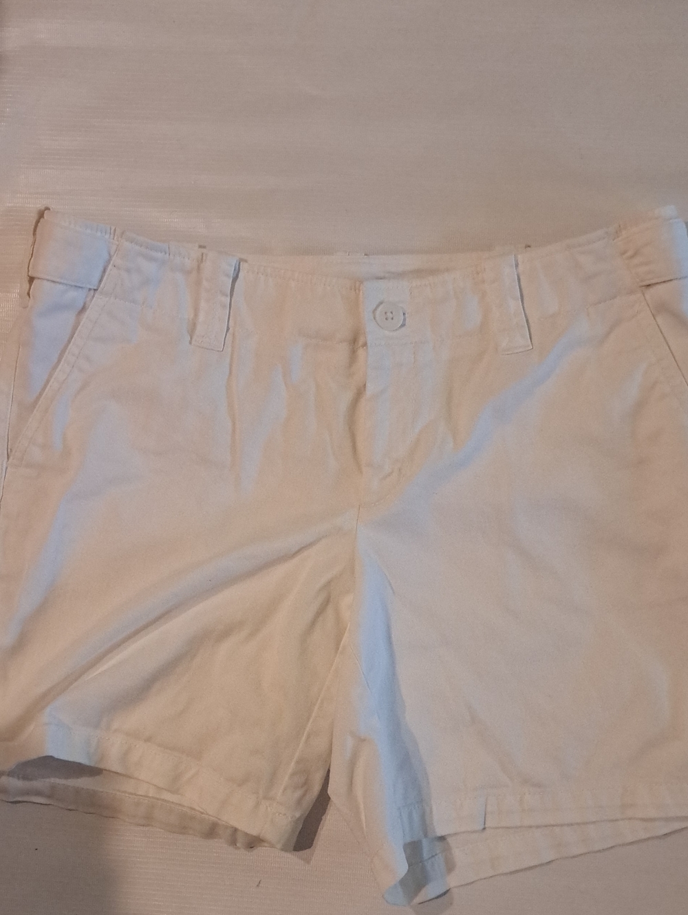 LONDONJEAN Women White Casual Shorts 8